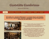 Website Gambrinus Lensker Inh. Martin Lensker