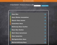 Bild Macholdt Thomas Massivhaus e.K.