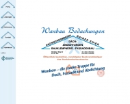 Bild Wanbau-Bedachungen-Dachabdeckungen-Abdichtungen-Bauklempnerei- Fassadenbau GmbH