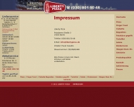 Website Restaurant Liberty Pizzeria
