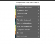 Bild Landgasthaus Rose Inh. Michael Hansen