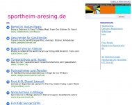 Bild Sportgaststtte BC Aresing