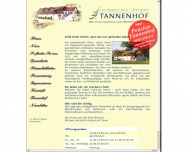 Website Tannenhof