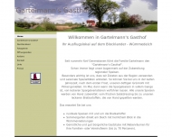 Website Gartelmann's Gasthof