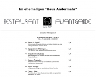 Bild Restaurant Avantgarde, kurz RA