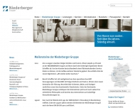 Website NIEDERBERGER K�ln