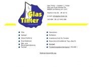 Bild Tinter Glaserei