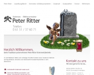 Bild Steinmetz Peter Ritter in Darmstadt-Arheilgen  Grabsteine