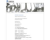 Website Omega Großküchentechnik
