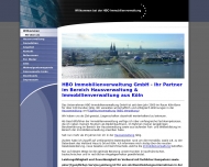 Website HBO-Immobilien Inh. Erik Bosen Hausverwaltung