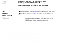 Bild Kutzke und Papstein Grundstcks-& Vermgensverw.GmbH