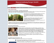 Website Renger Kerstin Hausverwaltung