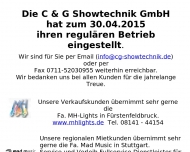 Bild C & G Showtechnik GmbH