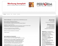 Bild PERFORM Digitaldruck Beschriftung Werbetechnik