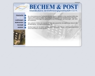 Website Bechem & Post Westd. Zentralheizung
