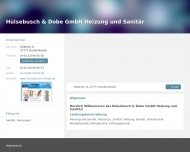 Bild Hlsebusch & Dobe GmbH Heizung und Sanitr