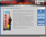 Website Gabler Heizungsbau