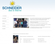 Bild Schneider Bad & Wrme GmbH