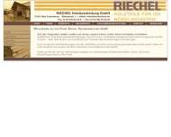 Bild Riechel Holzbearbeitung GmbH