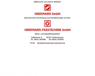 Bild Obermaier GmbH Baumaschinen-Vermietung