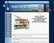 Website Ferienhotel An der Boje