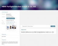 Bild HBW Fertigteildecken GmbH & Co. KG