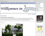 Website Hotel Karolin Restaurant Waldblick