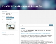Bild WALDQUELLE Hotel-Restaurant Inh. Helga Goy