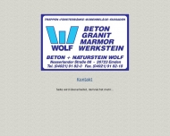 Bild Beton und Naturstein Wolf GmbH & Co. KG