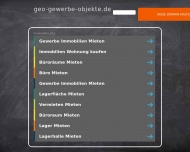 Bild GEO Gewerbe-Objekte Gesellschaft mit beschrnkter Haftung