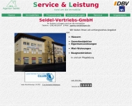 Website Seidel Vertriebs