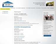 Website Lessmann Immobilien C. + M. Sutter