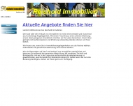 Website Reichold Immob.