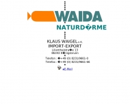 Bild WAIDA Klaus Waigel Import - Export 