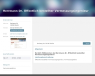 Bild Herrmann Dr. ffentlich bestellter Vermessungsingenieur