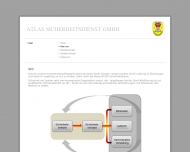 Website ATLAS Sicherheitsdienst
