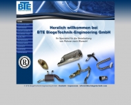 BTE Biegetechnik Engineering GmbH - Ihr Spezialist f?r die Verarbeitung von Rohren nach Wunsch