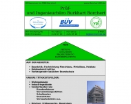 Website Borchert Burkhart Prüfingenieur für Standsicherheit