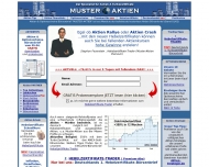 Bild Aktien und Optionsscheine Brsenbrief - Muster-Aktien.de GbR