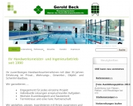 Website Beck Gerold Fliesenlegermeister