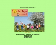 Website Kindertagesstätte und Kindergarten