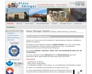Bild Klaus Ebinger Gesellschaft mit beschrnkter Haftung