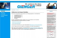 Bild Gienger Reiner Metallbau und Schlosserei