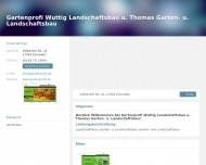 Bild Gartenprofi Wuttig Landschaftsbau u. Thomas Garten- u. Landschaftsbau - Blumen-Shop