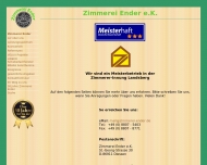 Bild Ender Hansjrg Zimmerei & Dachdeckerei