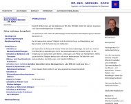 Website Koch Dr., DR. KOCH BAU