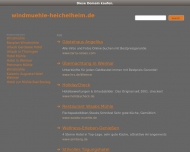 Bild Gaststtte Restaurant Windmhle Heichelheim