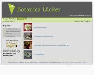 Website Blumen Botanica Peter Lücker