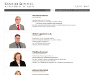 Website Sommer Michael Rechtsanwalt