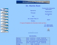 Bild Runt Martin Dr. Arzt fr Orthopdie